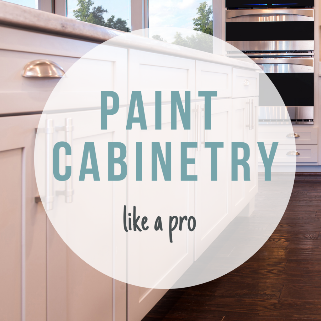 How to Paint Cabinetry - MeshedDesigns