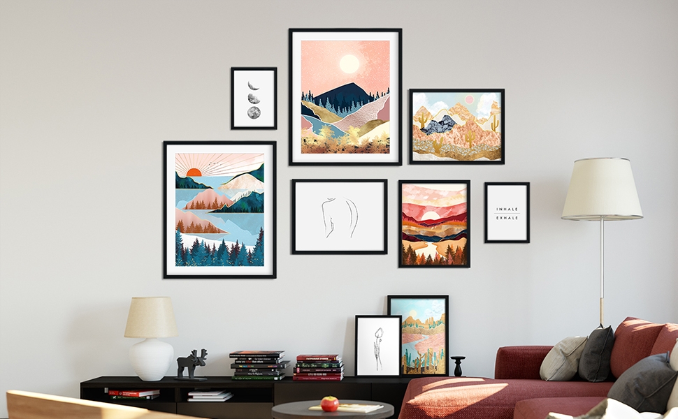 modern wall art gallery