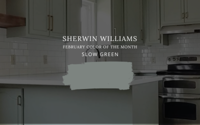 February Paint Color of the Month | Sherwin-Williams Slow Green