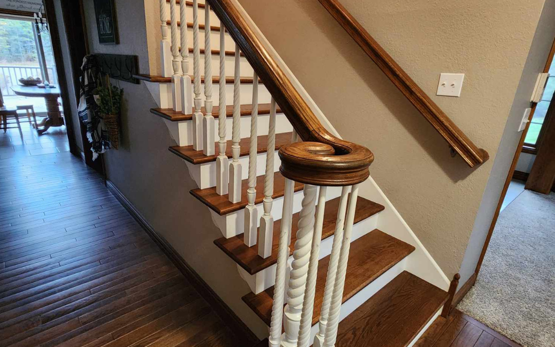 Staircase Refresh  |  Sartell, Minnesota